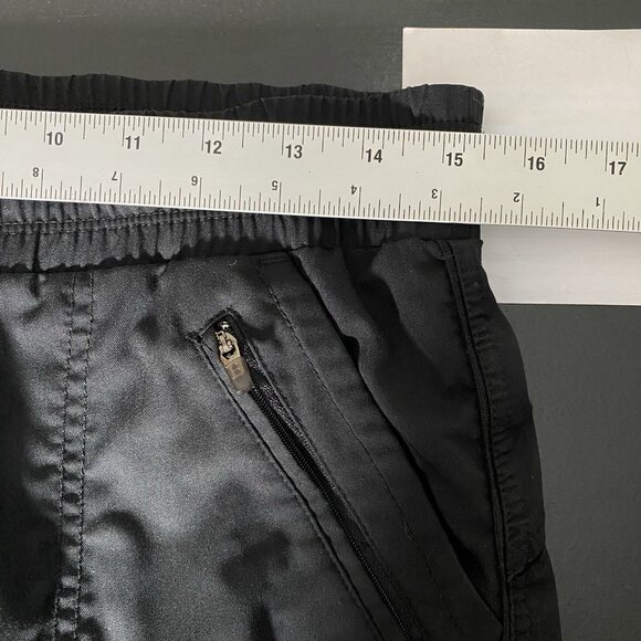 Purple Label by Healing Hands Tanya Scrub Pants Small Petite Black Drawstring - Picture 12 of 14